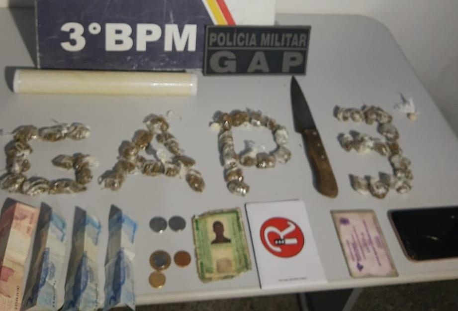 Três homens são presos por tráfico de droga em Cuiabá