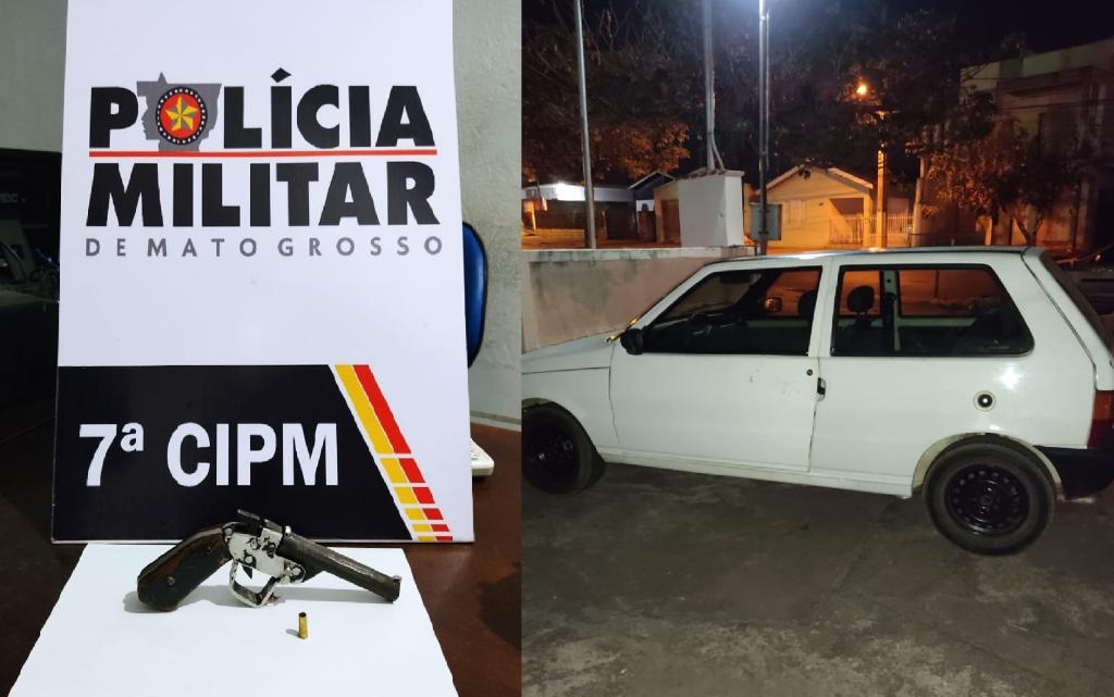 Homem é preso por embriaguez ao volante e porte ilegal de arma de fogo