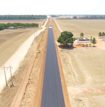 MT-140 entre Vera e Santa Carmem é asfaltada
