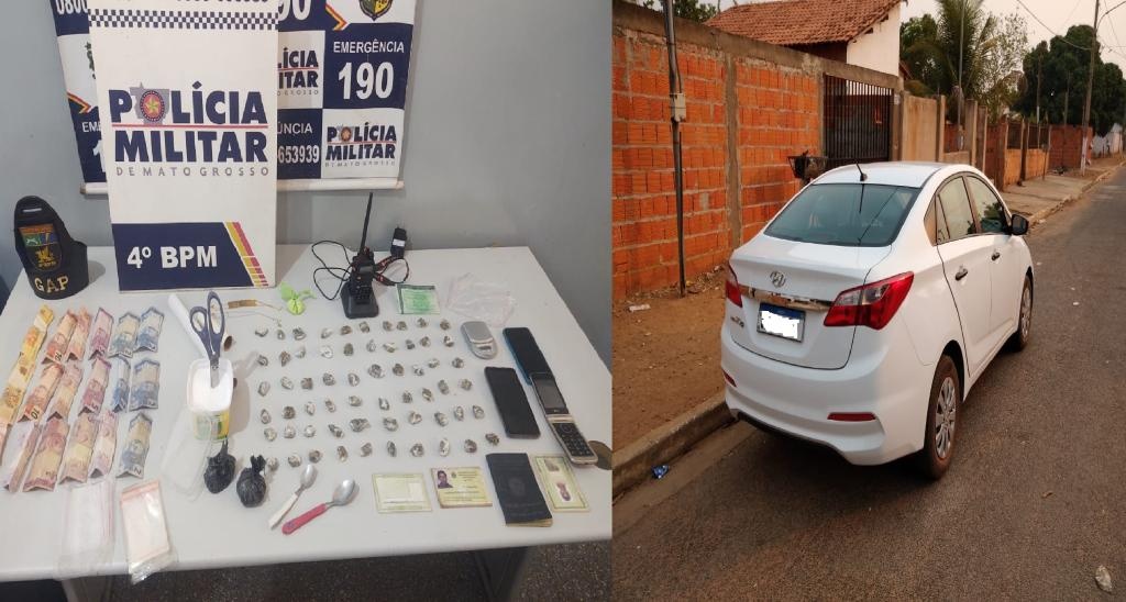 Mulheres são presas suspeitas de tráfico de drogas em Várzea Grande