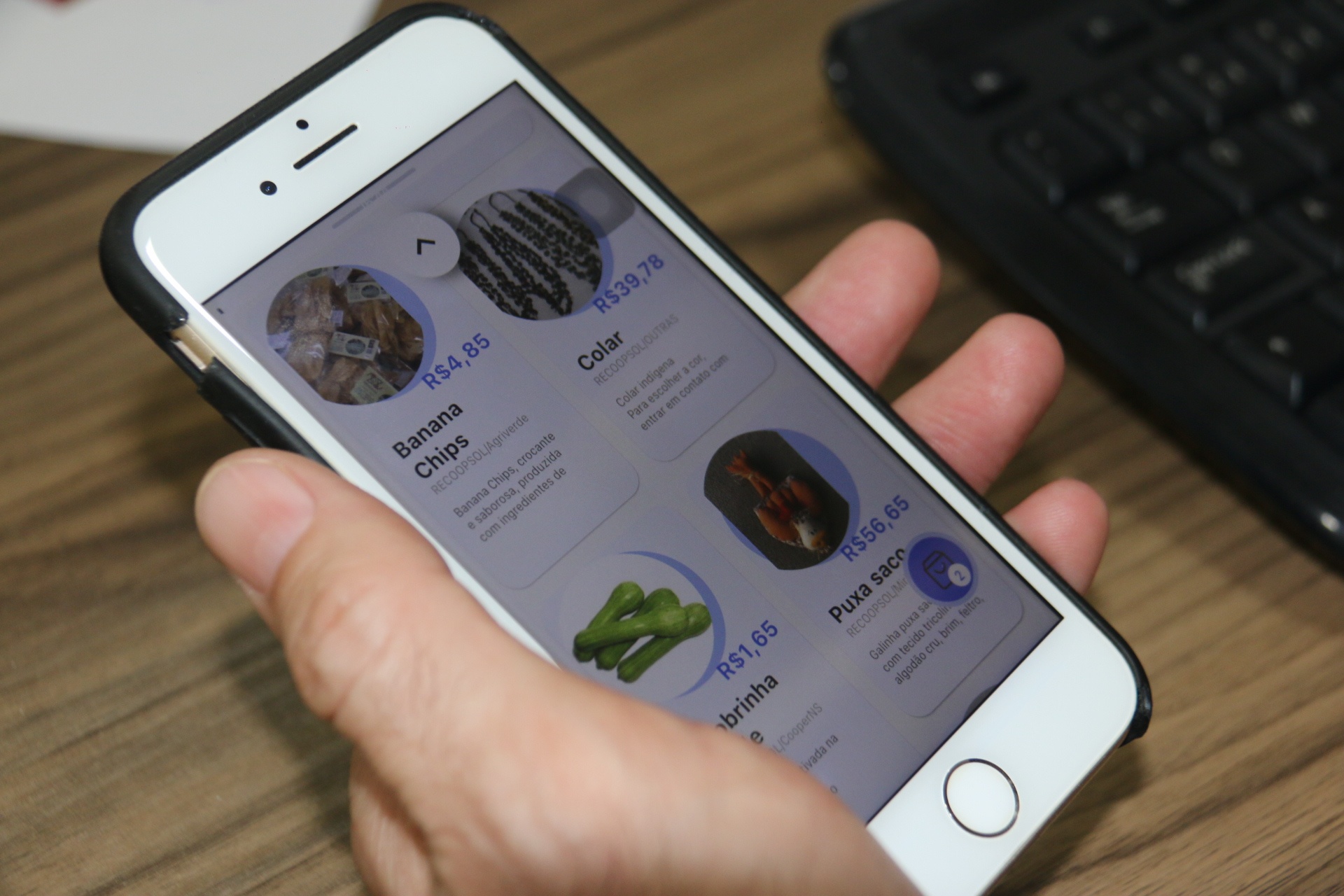 Aplicativo de celular faz delivery de produtos orgânicos em Sinop