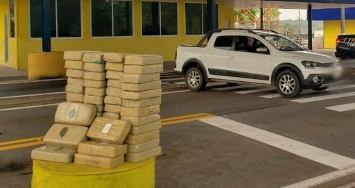 Jovem de 23 anos é preso com 55,9 kg de pasta base de cocaína em MT
