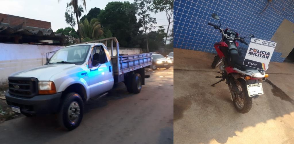 PM recupera dois veículos em Cuiabá e Cáceres