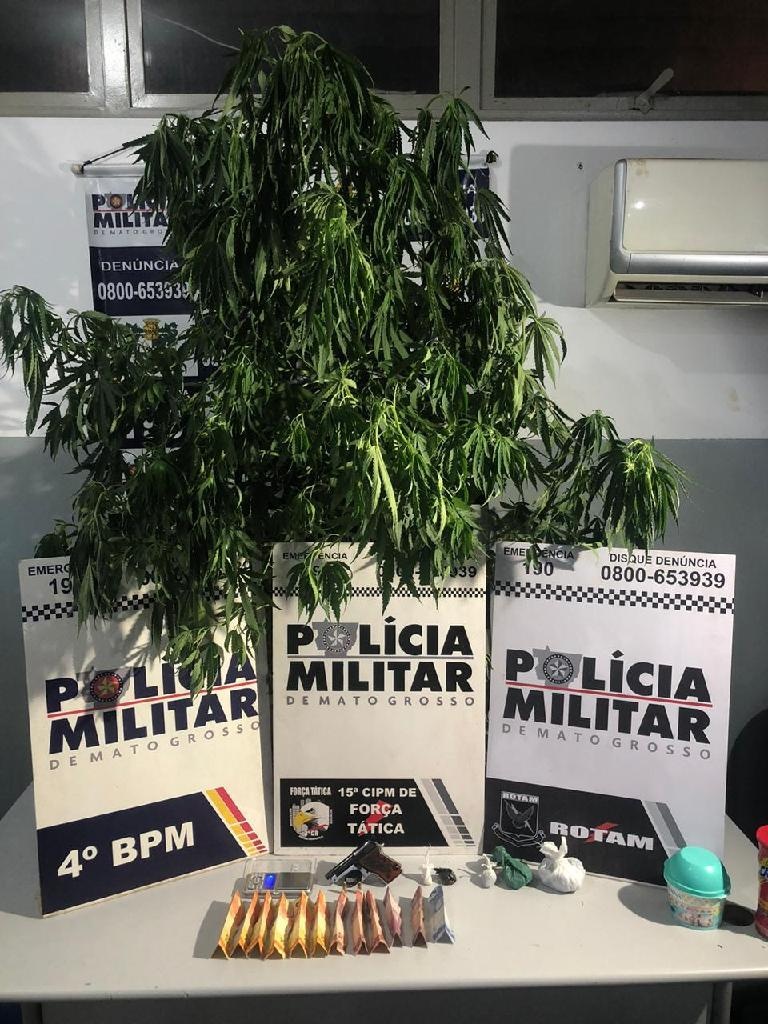 Homem é preso por tráfico de drogas em Várzea Grande