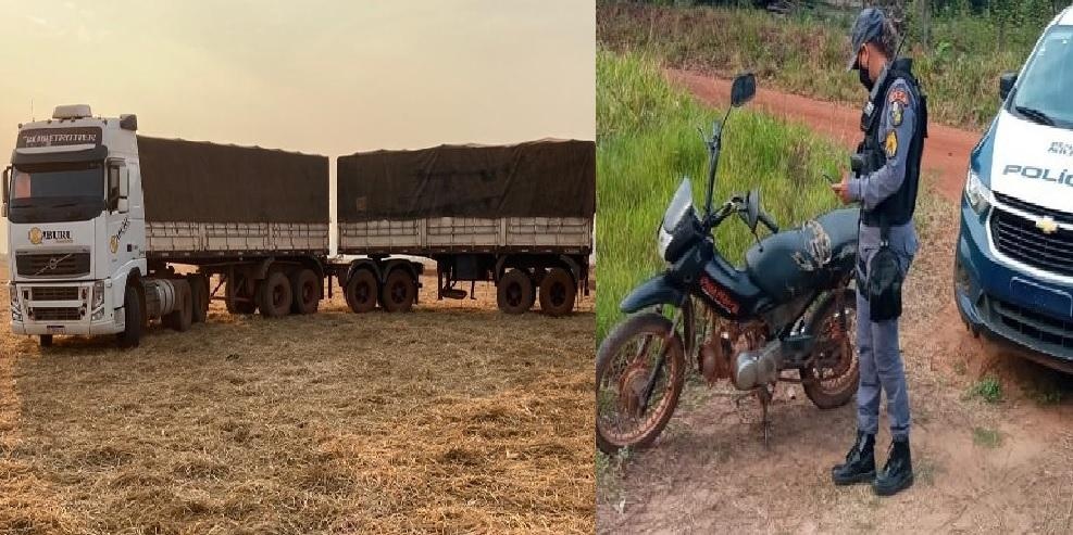 Veículos roubados são recuperados pela Polícia Militar em Rondonópolis e Cáceres