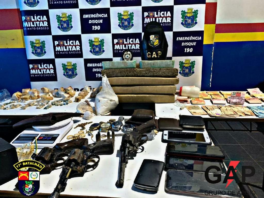 PM prende suspeitos de integrarem organização criminosa