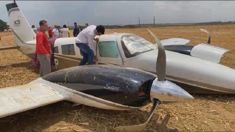 Avião de candidata ao Senado Coronel Fernanda caí em Primavera do Leste