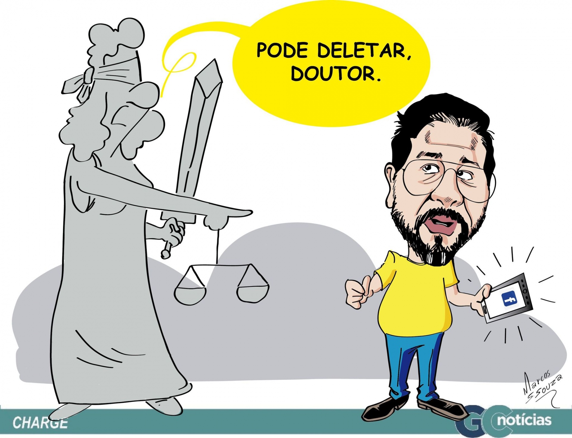 Falou demais