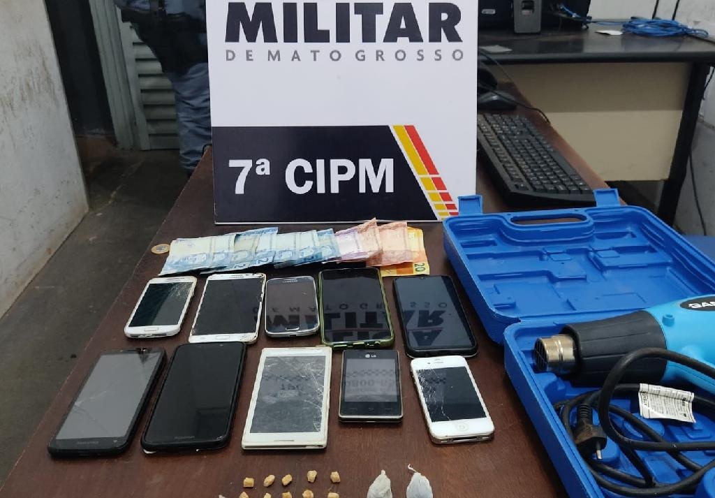 Gêmeos são presos por tráfico de drogas e corrupção de menores