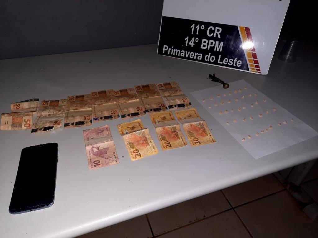 Menor é apreendida com porções de pasta base de cocaína