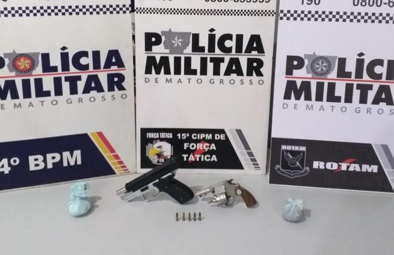 Homem é preso em VG por tráfico e porte ilegal de arma de fogo