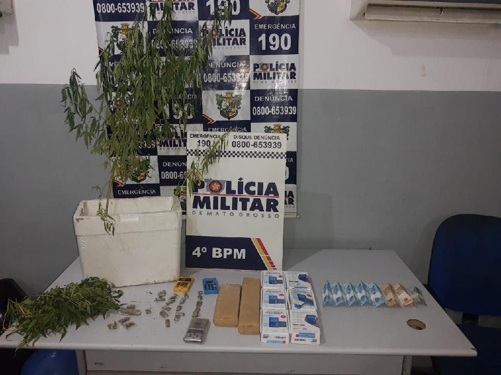 Casal é preso por tráfico de drogas em VG