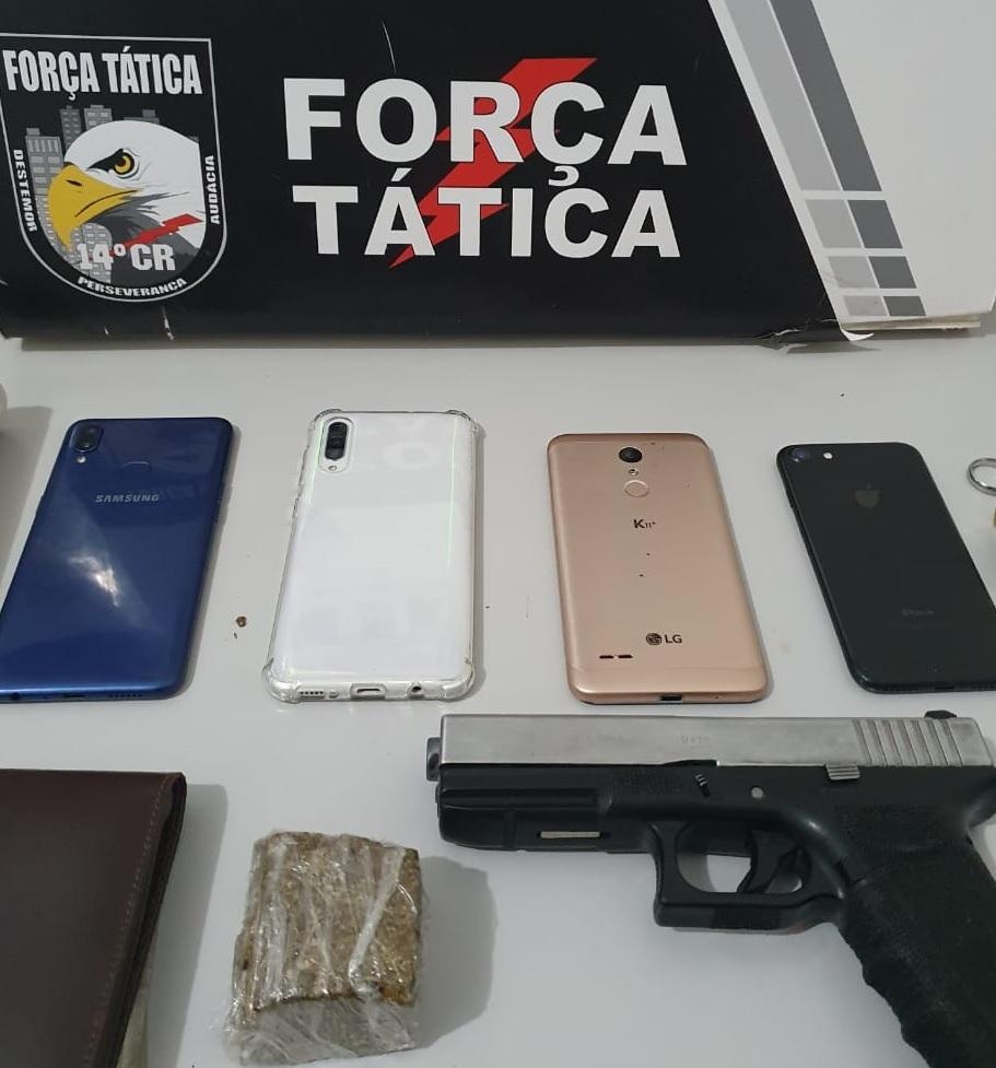 PM prende homem e apreende adolescente por roubo em Nova Mutum
