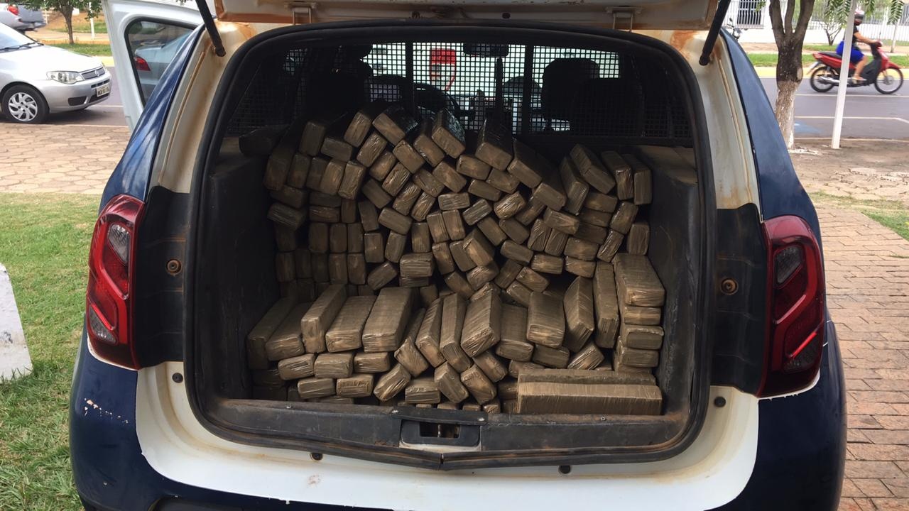 Grupo CAR apreende cerca de 400 kg de maconha em Sinop