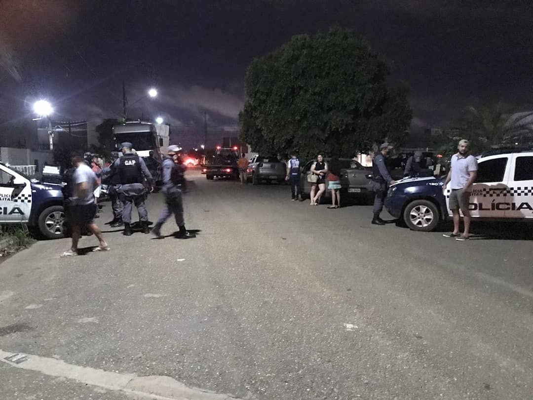 Cinco pessoas são presas no primeiro dia de operação da PM em Sinop