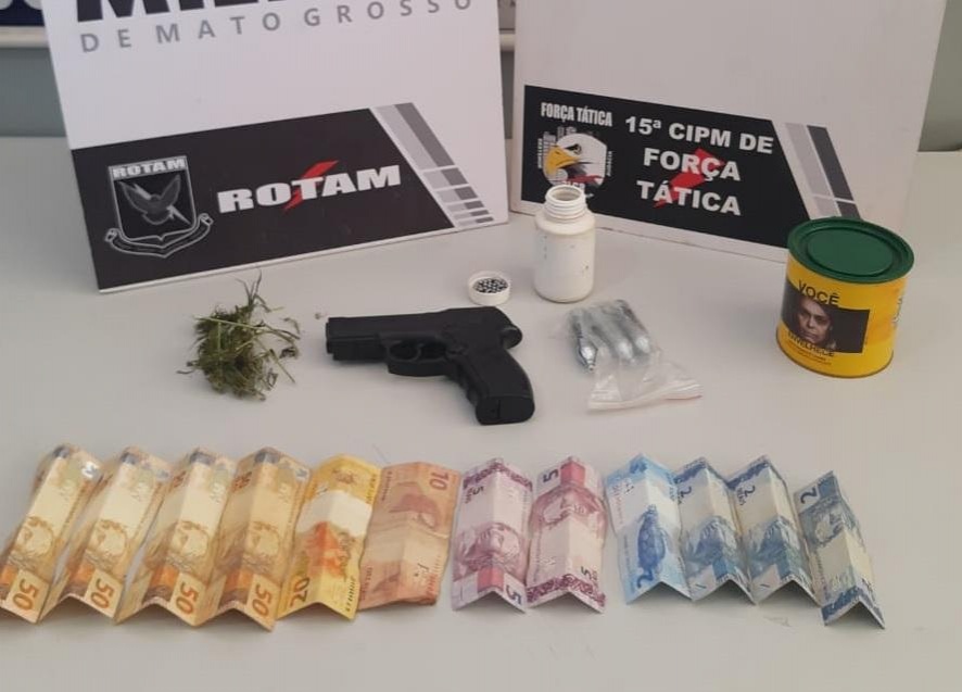 Homem é preso suspeito de ameaçar policial militar