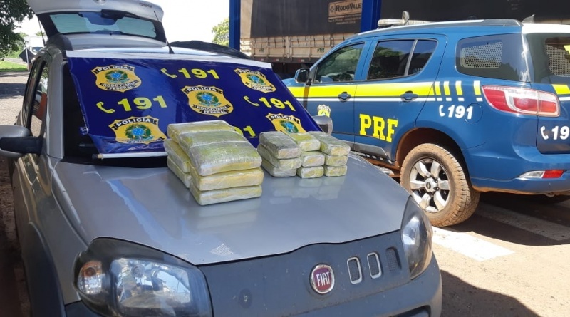 Mais de 9 kg de drogas são apreendidas pela PRF na BR-070