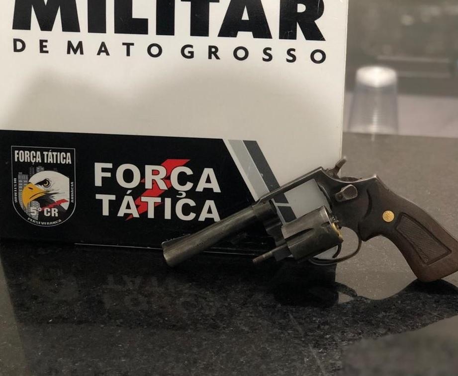 Menor é apreendido com arma de fogo em Barra do Garças