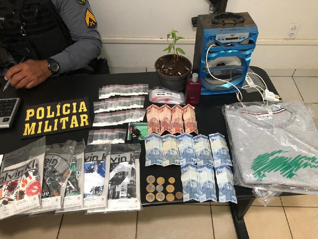 Homem é preso com porções de cocaína pura em Campo Novo do Parecis