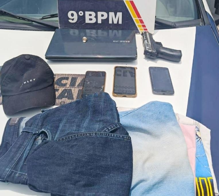 Quadrilha é detida com simulacro de arma de fogo utilizado em crimes