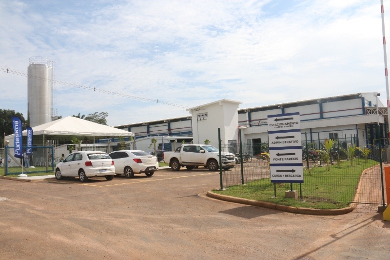 Puríssima inaugura fábrica de água mineral em Sinop