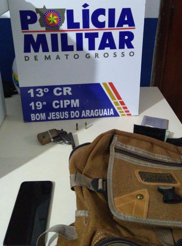 Homem é preso com arma de fogo em Casa Lotérica