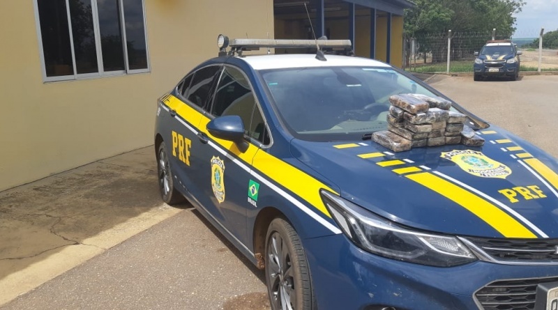 PRF apreende mais de 16 kg de pasta base de cocaína em Sorriso