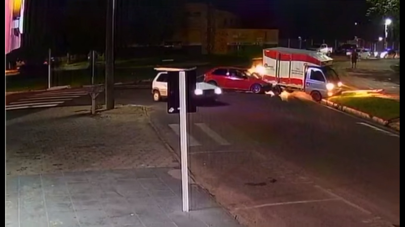 Vídeo mostra momento em que acidente ocorre em Sinop