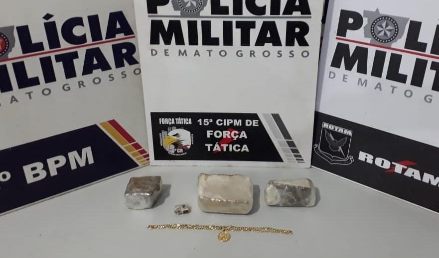 Dupla é presa com drogas em Várzea Grande