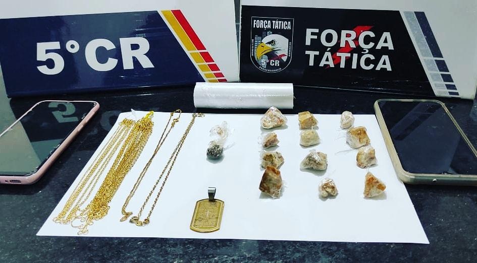 Casal é preso por tráfico de drogas em Barra do Garças
