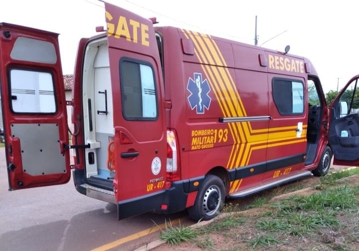 Motorista foge após passar por cima do pé de idoso em Sinop