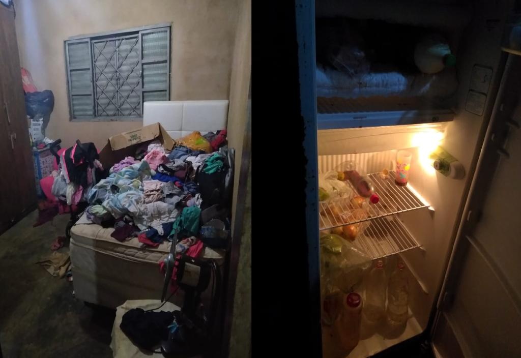 Policiais e conselheiros tutelares encontram seis irmãos abandonados pela mãe em Poxoréu