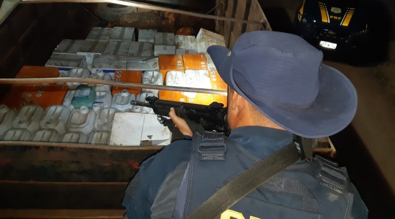 PRF recupera carga de defensivos agrícolas avaliada em R$ 750.000,00