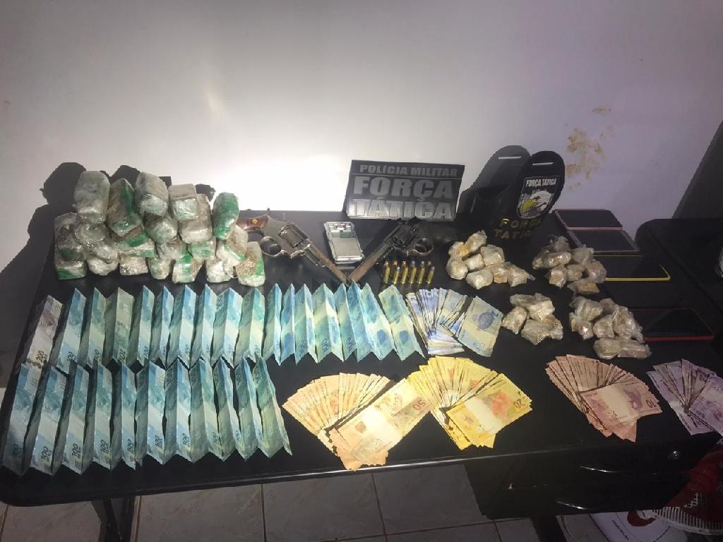 Força Tática encontra droga em residência de casal em Campo Novo do Parecis