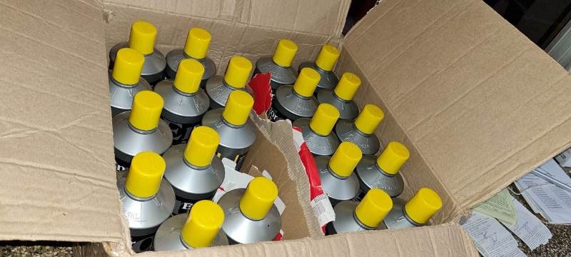 PRF apreende agrotóxico contrabandeados do Paraguai