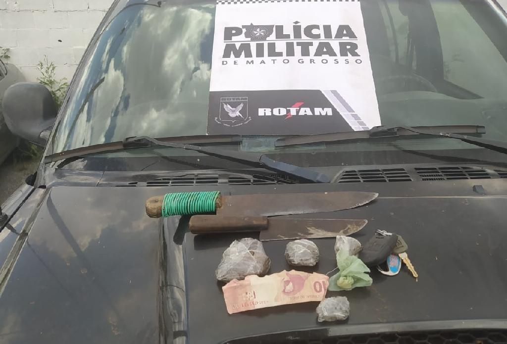 Rotam recupera S10 e detêm adolescentes depois de promoverem uma sequência de assaltos