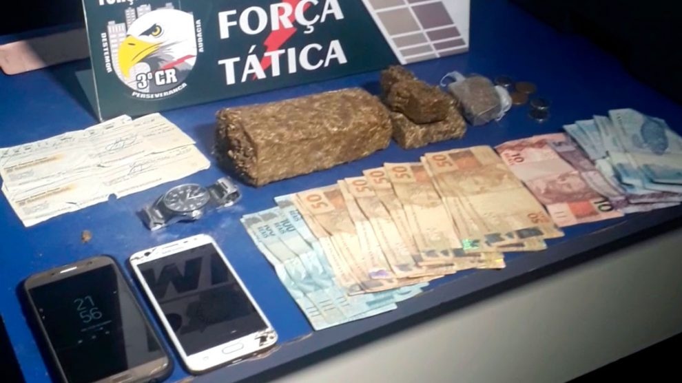 Três são presos por tráfico de drogas em Sinop