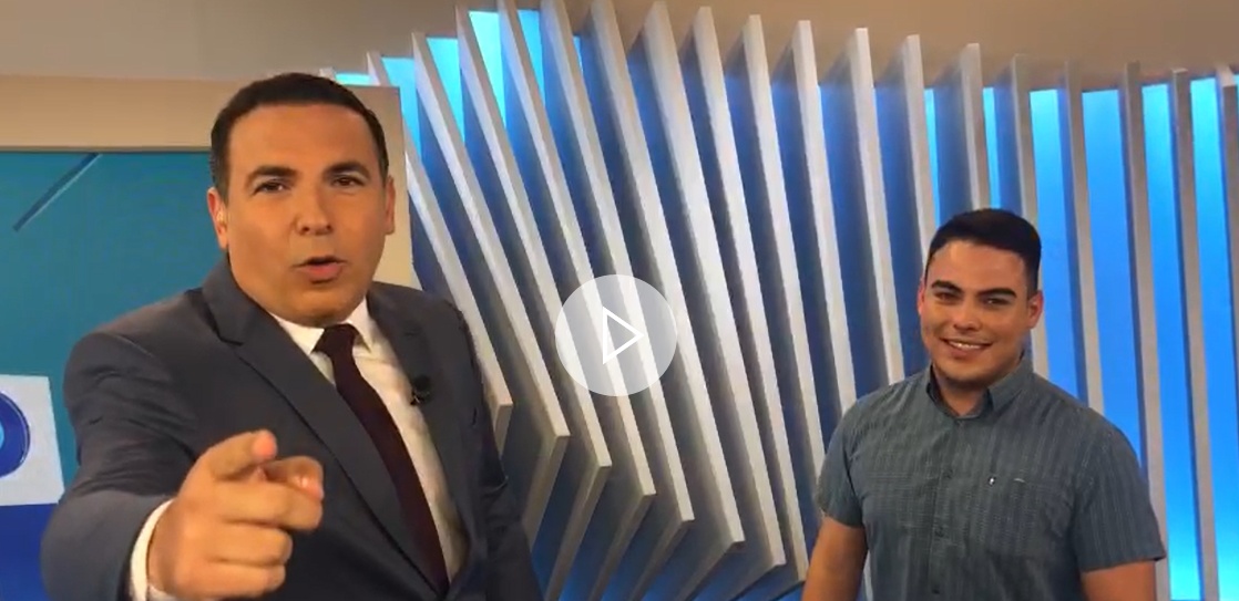 Wésllen Tecchio e Reinaldo Gottino fazem convite especial aos telespectadores