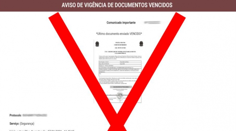 Golpistas mandam falsos e-mails em nome do Corpo de Bombeiros