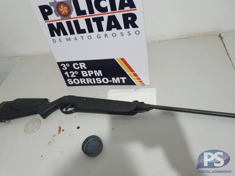 Mulher morre após ser baleada por tiro acidental de espingarda de pressão do marido