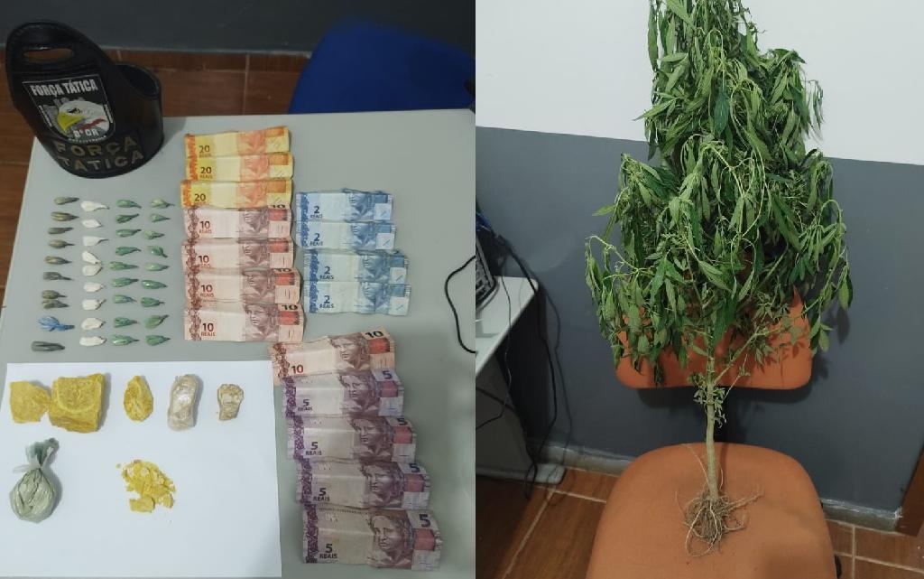 Dona de bar é detida com droga em Poconé