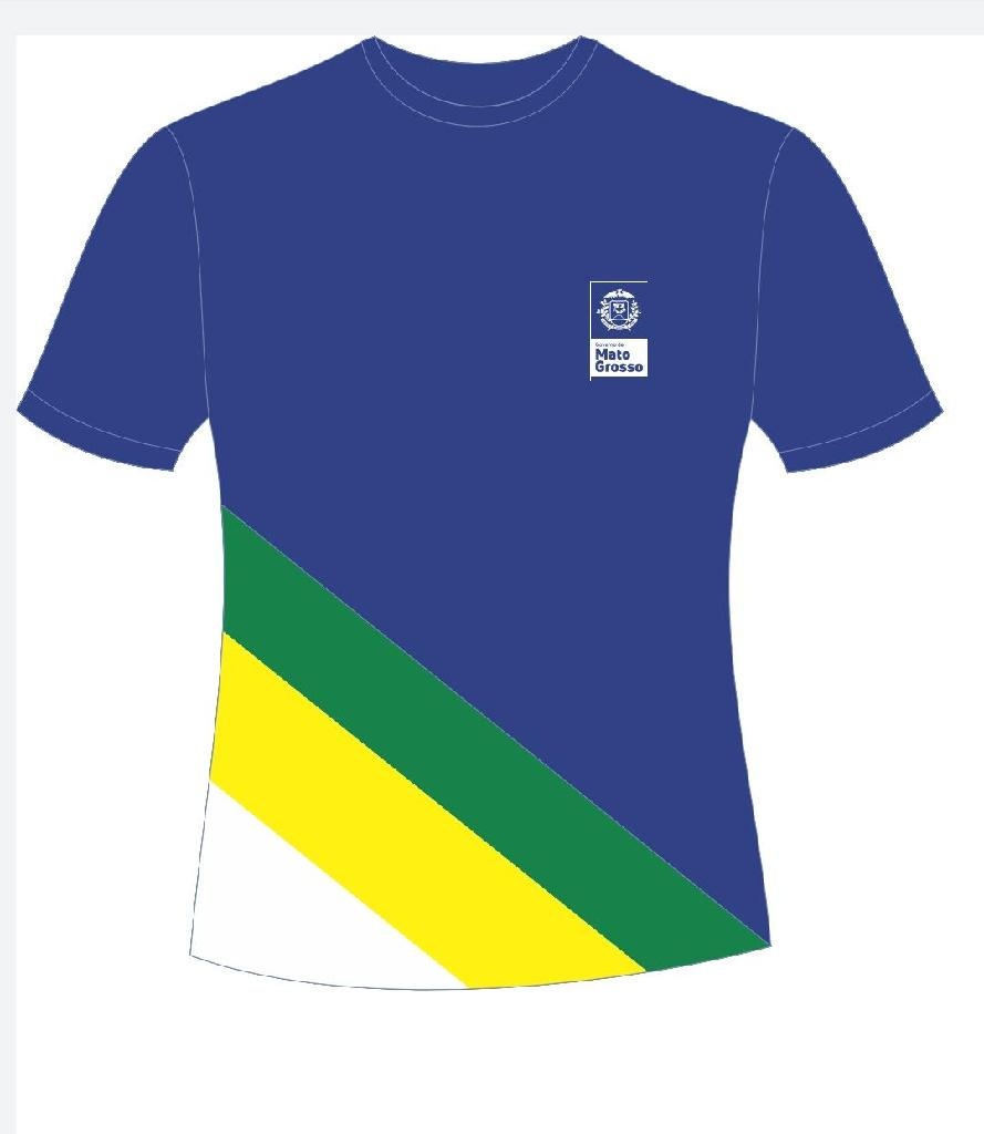 Camiseta azul royal, com faixas diagonais, será o novo uniforme