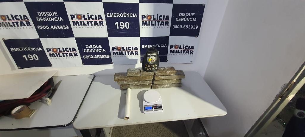 PM apreende droga e dinheiro em duas ocorrências em Várzea Grande