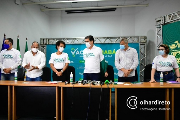 Emanuel lança campanha ‘Vacina Cuiabá’