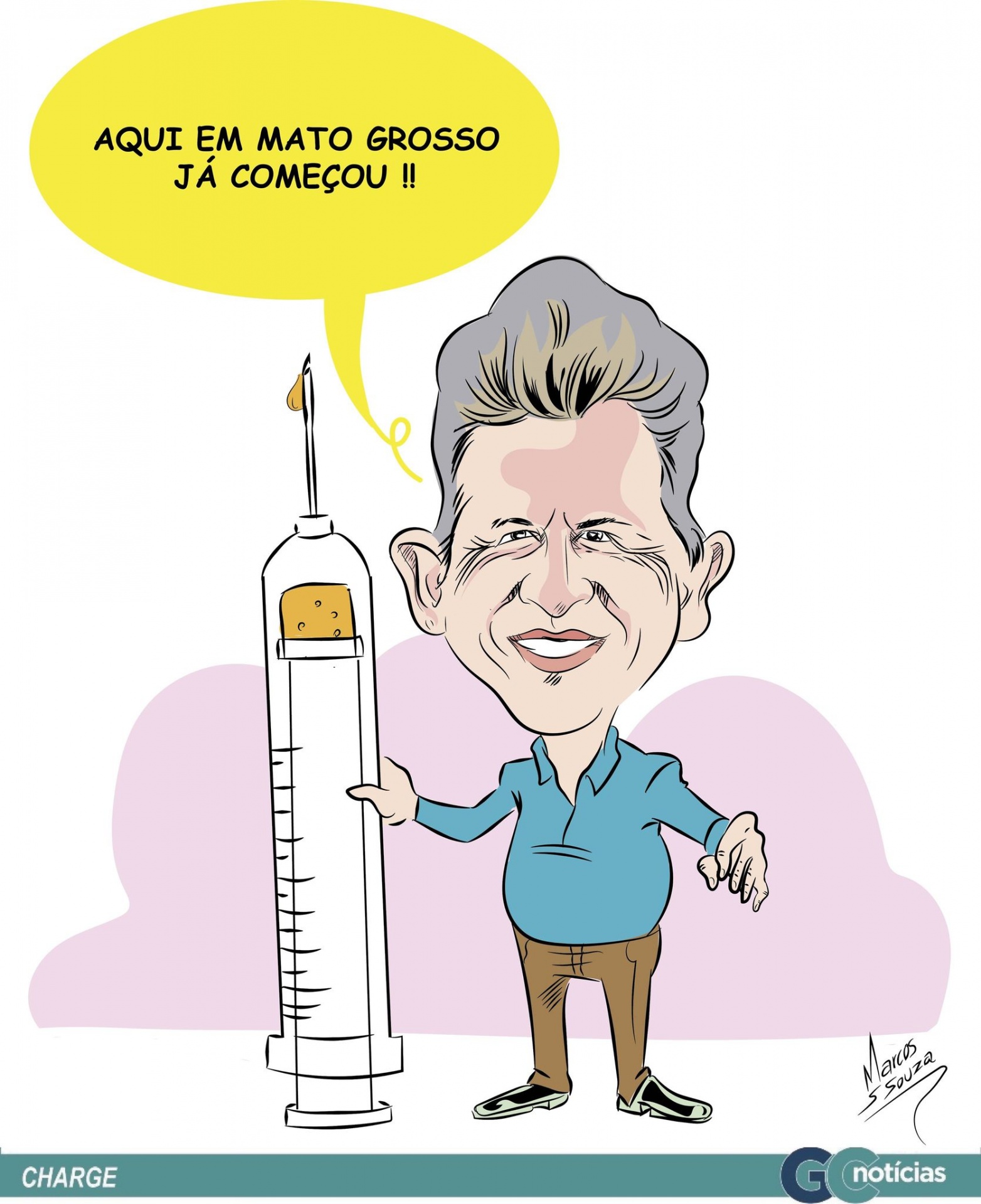 E começa a vacinação