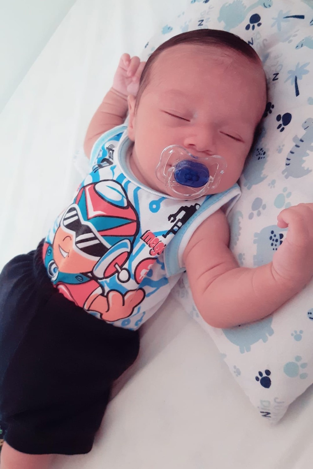 Bebê que estava na UTI passa por cirurgia no coração