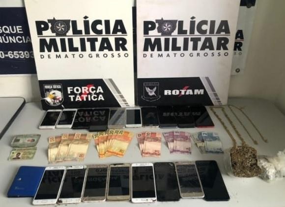 Rotam prende sete homens que planejavam aplicar golpe em Cuiabá