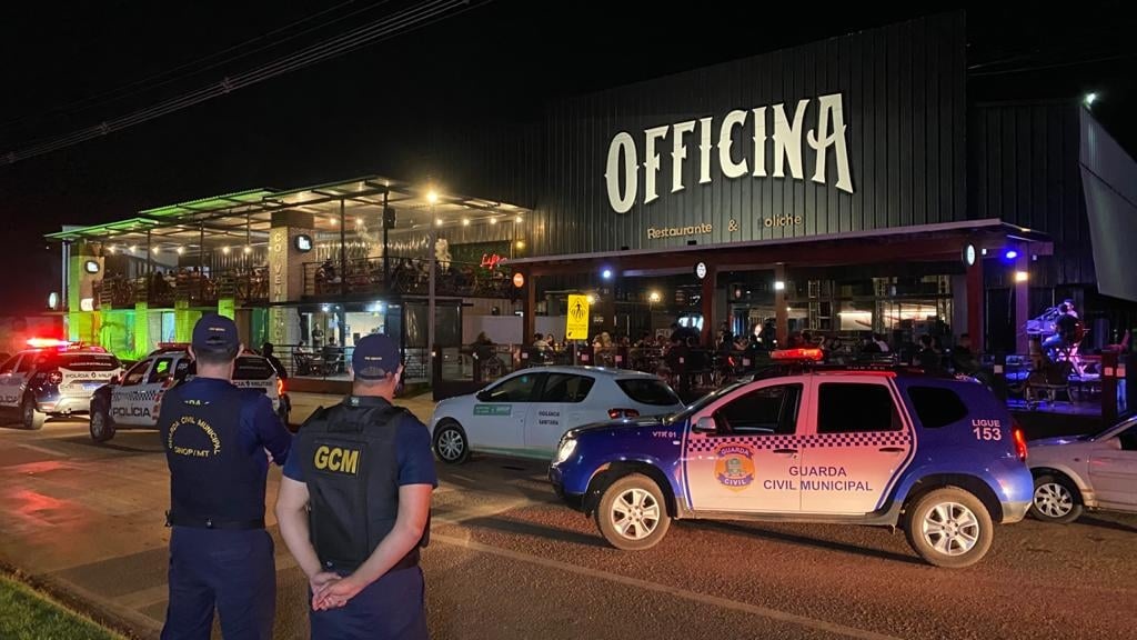 Vigilância Sanitária fiscalizaram cinco estabelecimentos durante o fim de semana em Sinop