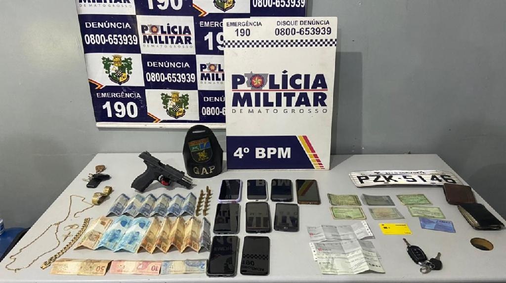 PM desmonta associação criminosa que sequestrou motorista e roubou carreta