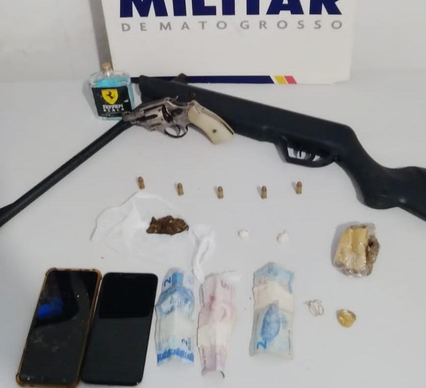 Detido traficante que ameaçava desafetos em Peixoto de Azevedo